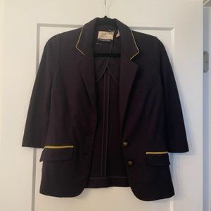 Elizabeth and James/Bergdofs Navy Blazer